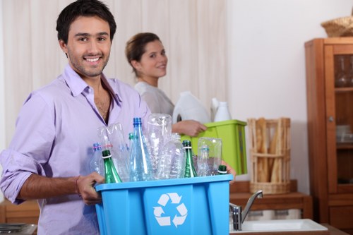 Bulky items being disposed of by professionals